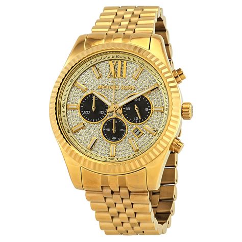 michael kors lexington watch manual|Michael Kors chronograph watch.